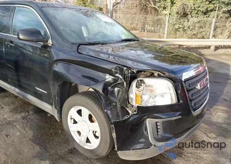 2016 GMC Terrain Sle-1 из США, поврежденный, VIN 2GKALMEK7G6340460